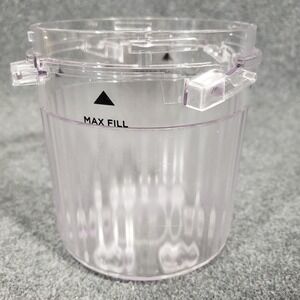 Ninja CREAMi Breeze (CN205A) Blender Cup Part‎ Clear Plastic Container